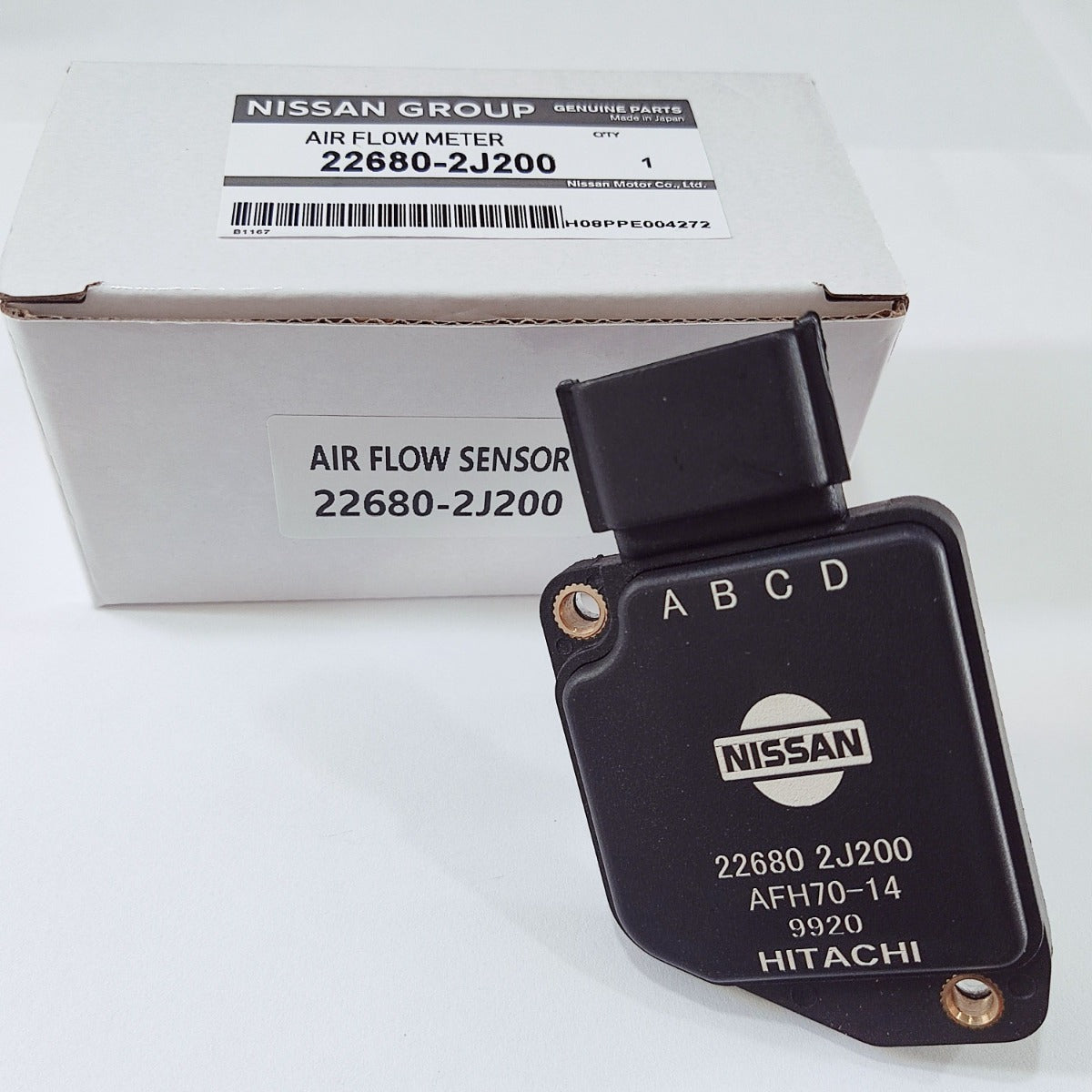 Maf Flujo De Aire Para Nissan Pathfinder Sensor Afh70-14