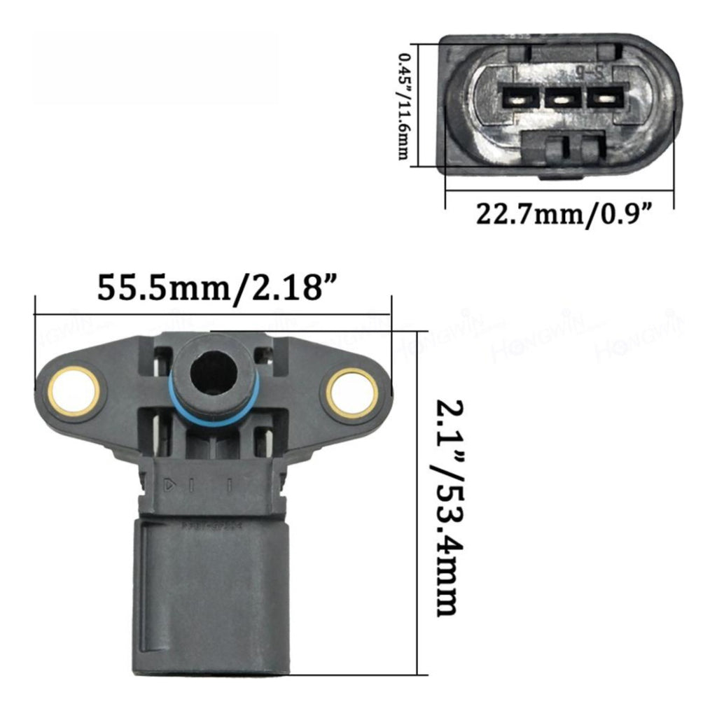 Sensor Map, Para Bmw 525i 528i 530i 650i 750l 13628657300