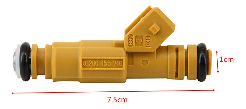 Inyector De Combustible Jeep 87-98, 4l 0280155710 0280155700