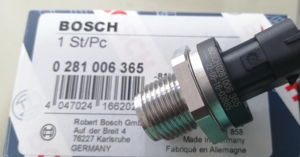Sensor Presión Riel Combustible Cummins Volvo Otr 0281006365