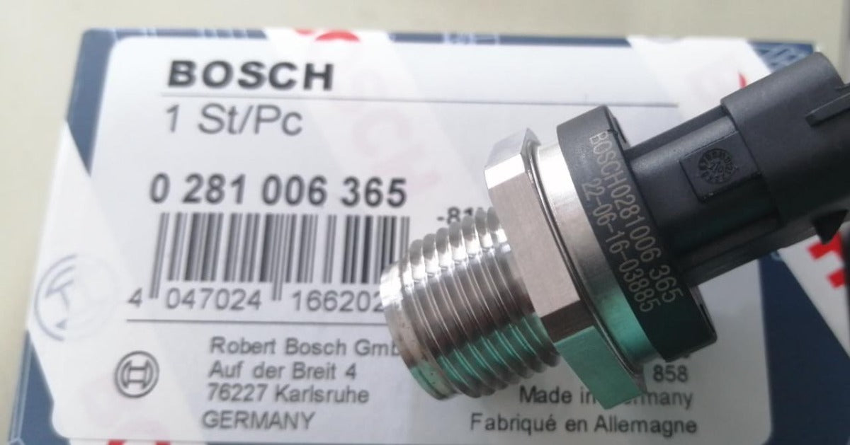 Sensor Presión Riel Combustible Cummins Volvo Otr 0281006365